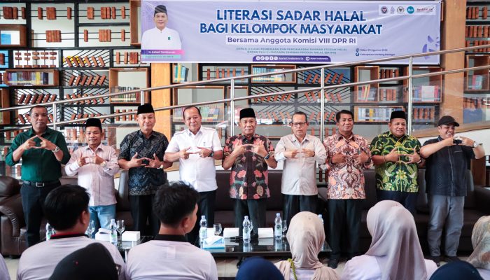 Bersama Anggota DPR RI, Pemkab Sergai Perkuat Daya Saing UMKM Lewat Sosialisasi Literasi Sadar Halal
