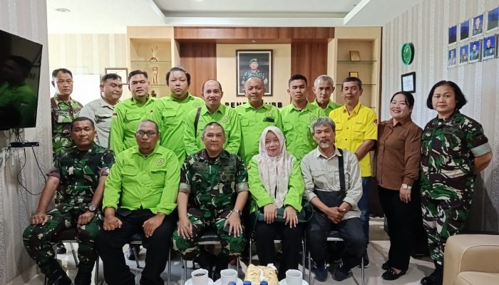 Kapendam I/BB Terima Audiensi Forum Wartawan Tri Matra, Tekankan Profesionalisme dan Independensi Pers