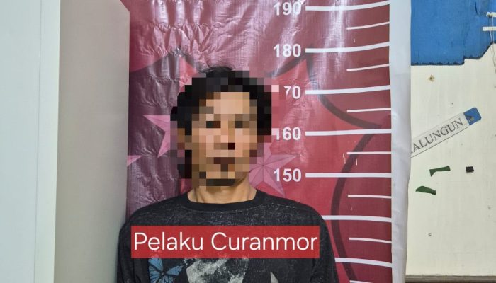 Kurang dari 6 Jam, Polsek Kotarih Ringkus Terduga Pelaku Curanmor di Tebing Tinggi
