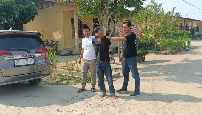 Cucu Diduga Aniaya Nenek di Sergai hingga Luka Bacok, Polisi Amankan Pelaku dan Parang