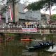 Lomba Perahu Dayung di Kali Ngrowo Tulungagung Meriah, Libatkan 43 Tim dan 80 UMKM