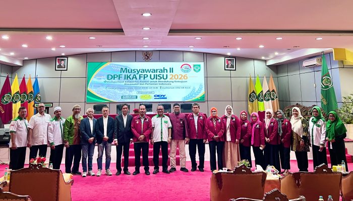 H. Edy Koesriadi Kembali Pimpin IKA Fakultas Pertanian UISU Periode 2026-2031