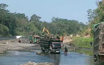 Dugaan Tambang Pasir Ilegal di Sungai Brantas Blitar Resahkan Warga