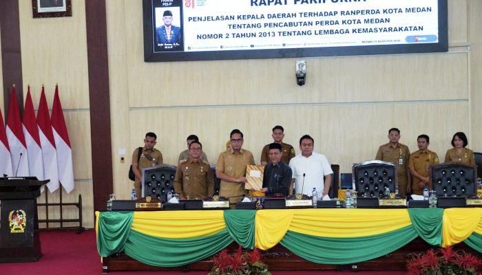 Wali Kota Medan Dorong Pencabutan Perda Lembaga Kemasyarakatan, Ini Alasannya