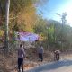 Cegah Karhutla di Lereng Gunung Pegat, Polres Blitar Kota Pasang Banner dan Gencarkan Patroli