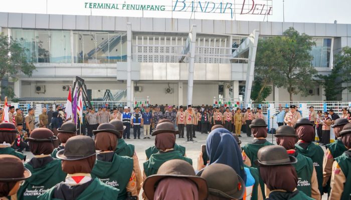 Dari Belawan untuk Indonesia, Kontingen Pramuka Sumut Berlayar Menuju Jambore Nasional XII 2026