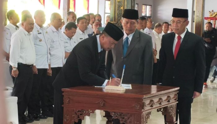 Tri Hariadi Resmi Dilantik sebagai Sekda Definitif Tulungagung