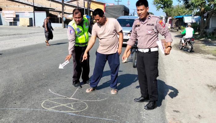 Pengendara Becak Tewas dalam Kecelakaan Beruntun di Perbaungan, Polisi Buru Pelaku Tabrak Lari
