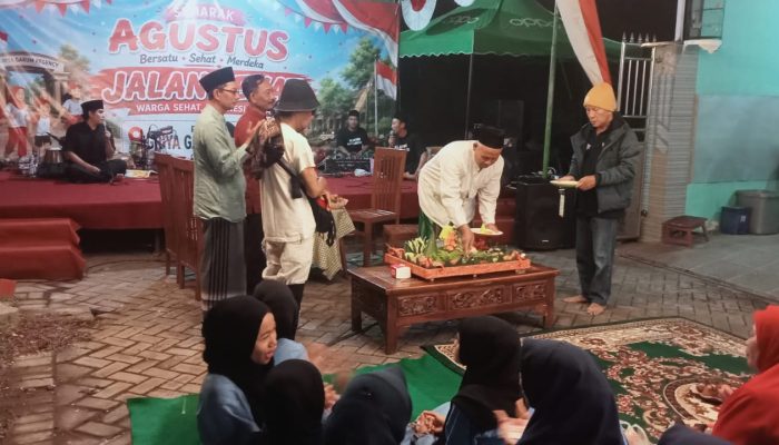 Malam Tirakatan Griya Garum Regency Blitar, Semarakkan HUT ke-81 RI dengan Semangat “Indonesia Sehat”