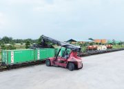 KAI Sumut Angkut 194 Ribu Ton Peti Kemas, Solusi Logistik Tepat Waktu Bebas Kemacetan