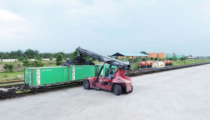 KAI Sumut Angkut 194 Ribu Ton Peti Kemas, Solusi Logistik Tepat Waktu Bebas Kemacetan