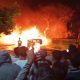 Truk Pengangkut Getah Pinus Terbakar di Karangrejo Tulungagung, Kerugian Capai Rp225 Juta