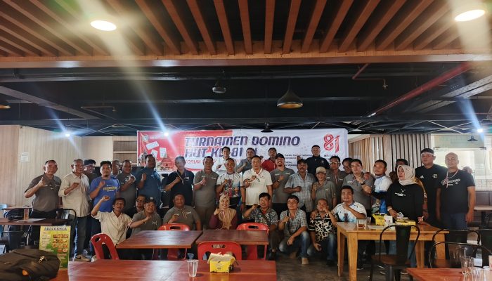 Turnamen Domino HUT ke-81 RI, Dispora Sumut Apresiasi Kiprah FWP Dorong Semarak Olahraga
