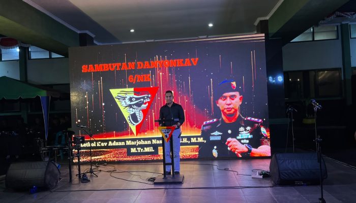 HUT ke-72 Yonkav 6/NK, Danyon Letkol Kav Adzan Marjohan Nasution Tegaskan Komitmen Pengabdian untuk Masyarakat