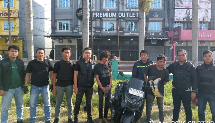 Dua Residivis Curanmor Asal Aceh Diamankan  Timsus Libas Polres Binjai
