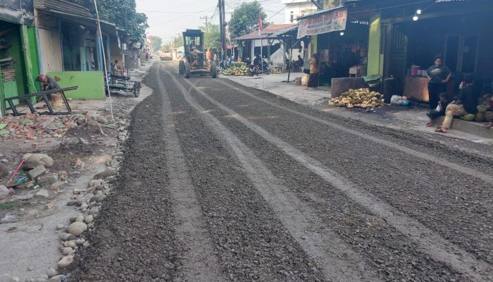 Perbaikan Jalan Terusan Bandar Setia-Tembung Sudah Dikerjakan