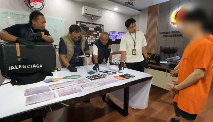 Pasok & Edarkan Vape Narkoba Bersama Kekasih WNI, WN Malaysia Ditangkap Polisi