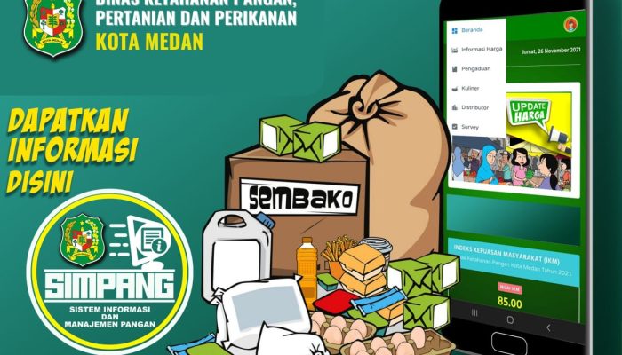 SIMPANG Permudah Akses Informasi Pangan dan Pertanian bagi Warga Medan
