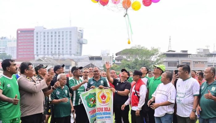 Nostalgia Stadion Kebun Bunga: 6 Tim Meriahkan Turnamen All Star Mantan PSMS Piala Wali Kota Medan