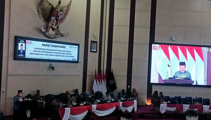 DPRD Medan Gelar Paripurna Pergantian Pimpinan 1 September, Sri Rezeki Gantikan Rajudin Sagala