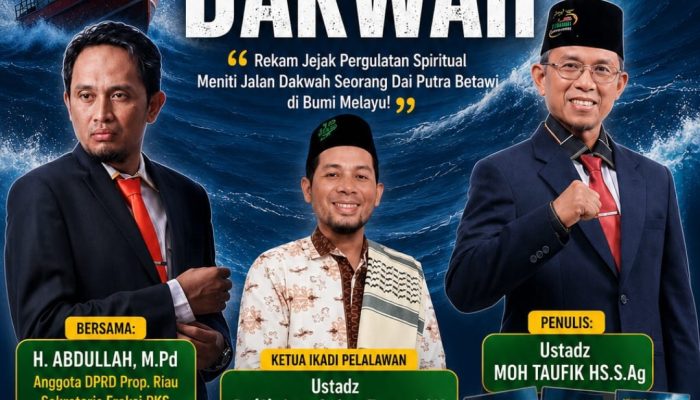 Semarak Milad Nasional, IKADI Pelalawan Luncurkan Gerakan Digitalisasi Memoar Dakwah Lewat Bedah Buku Monumental