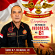 Ketua DPW LSM Elang Mas Sumut Ucapkan Dirgahayu ke-81 RI, Usung Motto Indonesia Berdaulat, Adil dan Makmur
