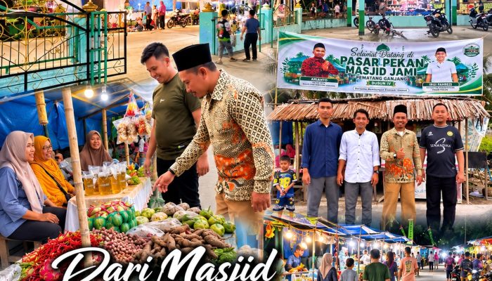Dari Masjid Menggerakkan Ekonomi Warga, Kiprah Ketua BKM Masjid Jami Pematang Ganjang