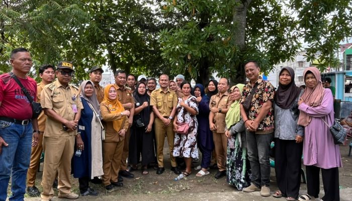 Wali Kota Temui Para Pedagang di Alun-alun Sultan Abdul Jalil Rahmadsyah Tanjung Balai