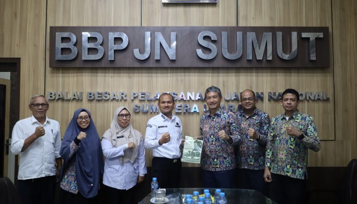 Bertemu BBPJN Sumut, Wali Kota Tanjungbalai Dorong Percepat Peningkatan Infrastruktur Jalan dan Jembatan di Kota Tanjungbalai