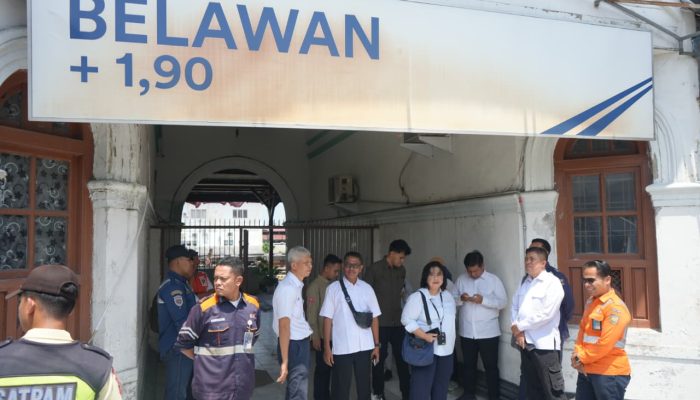 KAI Perkuat Peran Stasiun Belawan sebagai Gerbang Logistik Sumatera Utara