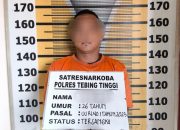 Dumas Tak Masuk Laci, Satresnarkoba Polres Tebing Tinggi Amankan Pria Diduga Bawa Sabu