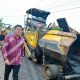 Wabup Sergai Tinjau Jalan Lubuk Rotan–Naga Kisar, Hotmix 1.086 Meter