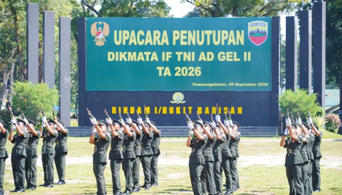 Pangdam I/BB Pimpin Penutupan Dikmata, 1.955 Siswa Resmi Jadi Prajurit TNI AD