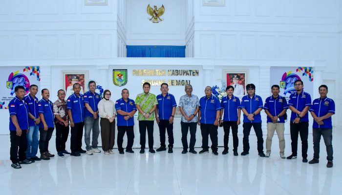 Wabup Adlin Tambunan Dorong Sinergi dengan PWI Sergai, Sugiono Sampaikan Agenda HPN 2027