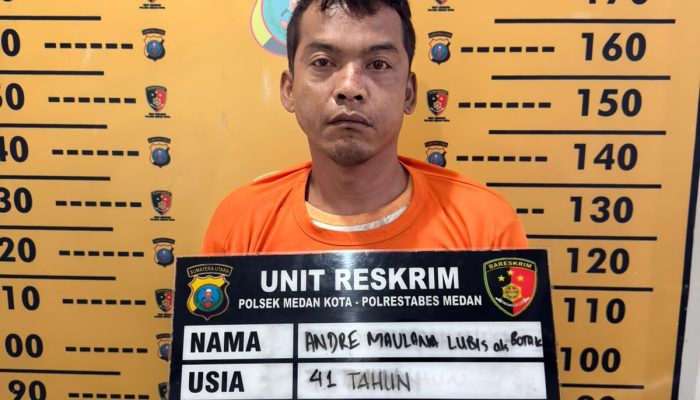 Residivis Spesialis Curanmor Tersungkur “Dipelor” Polsek Medan Kota