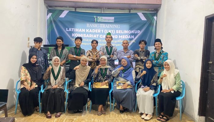 BASIC TRAINING LATIHAN KADER I (LK I) HMI MPO Cabang Medan Tekankan Berpikir Kritis dan Nilai Insan Ulil Albab