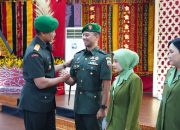 Pangdam I/BB Pimpin Sertijab Dandim 0201/Medan, Letkol Fernando Batubara Resmi Jabat Komandan