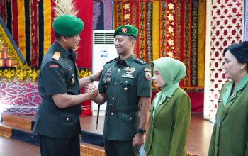 Pangdam I/BB Pimpin Sertijab Dandim 0201/Medan, Letkol Fernando Batubara Resmi Jabat Komandan
