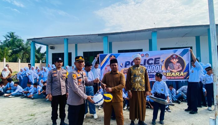Polres Batu Bara Gelar Police Go To School Serentak di 19 Sekolah