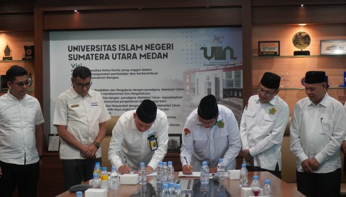 Kanwil DJP Sumut I dan UINSU Medan Jalin Kerja Sama Pengembangan Tax Center