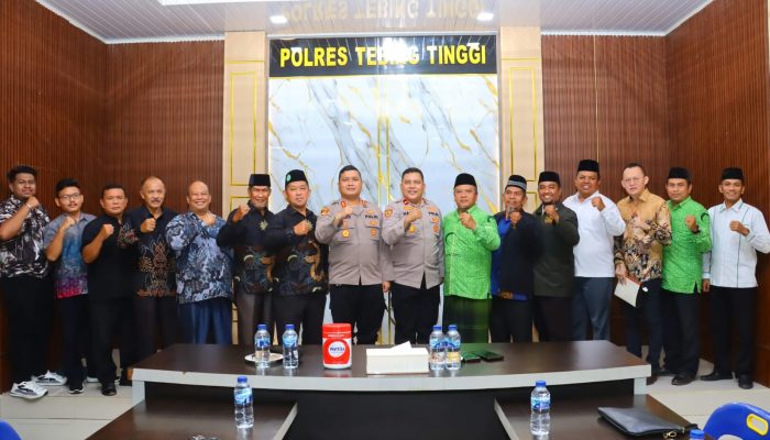 Kapolres Tebing Tinggi Perkuat Sinergi dengan Tokoh Agama dan Organisasi Keagamaan