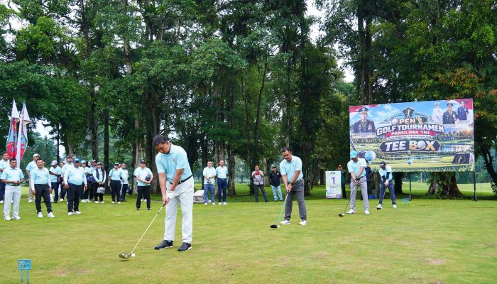 Pangdam I/BB Buka Turnamen Golf HUT ke-81 TNI, Perkuat Sinergi di Sumut