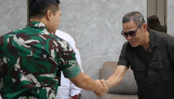 Pangdam XIX/Tuanku Tambusai Terima Audiensi HMTN-MP, Bahas Ketahanan Pangan dan Persoalan Lahan