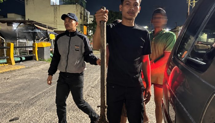Tiga Rayap Besi di Marelan Dicokok Polisi