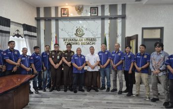 PWI Sergai Audiensi ke Kejari, Sepakati Penguatan Komunikasi
