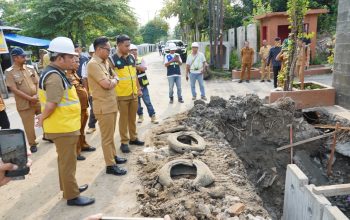 Wali Kota Medan Tinjau Drainase Sei Asahan, Upaya Tekan Genangan