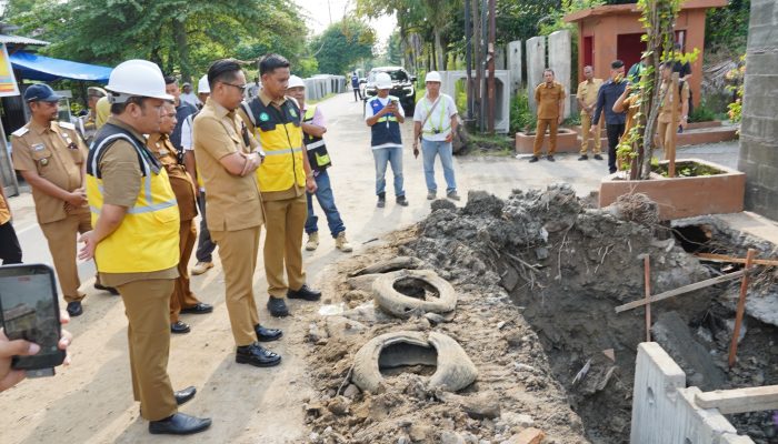 Wali Kota Medan Tinjau Drainase Sei Asahan, Upaya Tekan Genangan