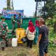 Atasi Kelangkaan Air, Kodim 0209/LB Salurkan Air Bersih untuk Warga Labuhanbatu Selatan