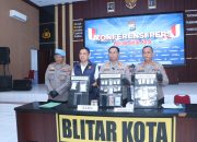 Polres Blitar Kota Ungkap Lima Kasus Narkoba, Sita 85,75 Gram Sabu dan 1.686 Pil Dobel L