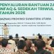 Penerimaan Zakat Baznas Sumut Tembus Rp11,5 Miliar, Wagub Minta Mustahik Didampingi hingga Mandiri